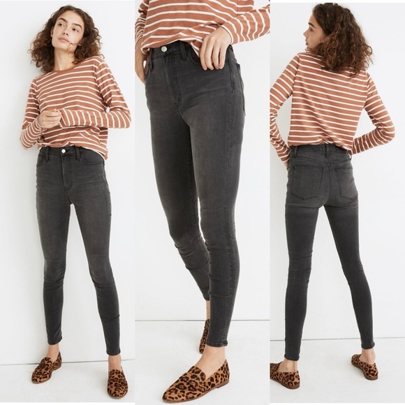 Madewell Gray Road Tripper Skinny Jeans Mid- Rise Stretch size 24 Style # MB385 - Picture 2 of 11